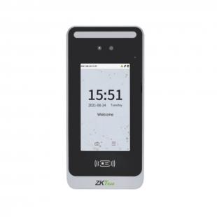 ZKCALSSF-010-3 - LEITOR STANDALONE FACIAL, SENHA, PALMA E IC CARD (13,56MHZ) 5 IP66 - SPEEDFACEM4(IC)(NAC) - ZKTECO