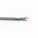 LEINCC5E-001-0 - CABO TRANSM. DADOS MULTILAN CAT.5E F/UTP (BLINDADO) 24AWG X 4P CINZA LSZH CZ (1500M) - 23350050 - LIGHTERA