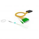 LEBBDOPS-005-0 - DIVISOR OPTICO PLC (SPLITTER) NC/SC-APC 1.5D0.9/0.6D0.9 1X8 A/B - 35505005 - LIGHTERA
