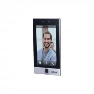 DHCALSSF-002-0 - LEITORA FACIAL 7" 50.000 FACES/CARTAO/SENHA/QR CODE/DIGITAL - DHI-ASI7214S-W - DAHUA