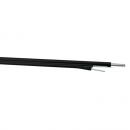LECOSMA1-011-1 - CABO OPTICO MONOMODO (9/125) G657A1 - CFOAC-BLI-A/B-CM-01-CO (DROP FAST COMPACTO) 01F LSZH PRETO - 17842098 - LIGHTERA