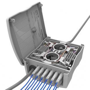 LETLDDMD-001-0 - DIO CDOI12 MODULO BASICO LC/SC PAREDE 12F CINZA - 35261167 - LIGHTERA