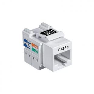 22200390 - CONECTOR FEMEA SOHOPLUS CAT.5E T568A/B - BR - ROHS - 35050411 - LIGHTERA