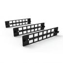 LETLDECT-002-0 - KIT 3X PLACAS PLASTICO LGX/TERALAN 08 POSICOES LC/SC - 35265041 - LIGHTERA