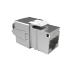 LEGLRJ6A-008-6 - CONECTOR RJ-45 GIGALAN CAT.6A  PRATA T568A/T568 FEMEA BLINDADO - 35080100 - LIGHTERA