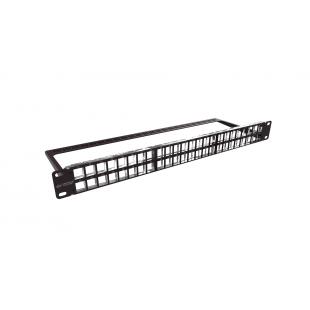LEFAPPDS-002-0 - PATCH PANEL DESCARREGADO  19 POL/1U  48 PORTAS ALTA DENSIDADE - 35050805 - LIGHTERA