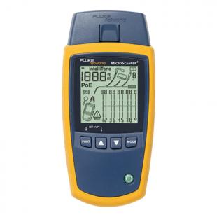 FLNWTCMS-001-0 - TESTADOR COBRE MICROSCANNER TESTE DE POLARIDADE/DISTANCIA/SWITCH/POE - MS2-100 - FLUKE