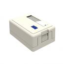 LEFASBNB-001-0 - CAIXA DE SUPERFICIE NAO BLINDADA  (TOMADA) 1P BEGE - 35050256 - LIGHTERA