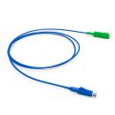 LELWCPMF-004-0 - CORDAO OPTICO PRE-CON. MONOFIBRA SC-APC/SC-UPC 2,5M  1F (D3.0)  LSZH BRANCO - 33001097 - LIGHTERA