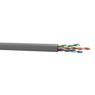 LEMLCC5E-010-2 - CABO TRANSM. DADOS MULTILAN CAT.5E U/UTP 24AWG X 4P CINZA CM ROHS CX 305M - 23200061 - LIGHTERA