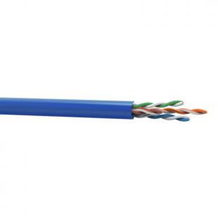 LEMLCC5E-011-0 - CABO TRANSM. DADOS MULTILAN CAT.5E U/UTP 24AWG X 4P AZUL  CM ROHS - 23200129 - LIGHTERA