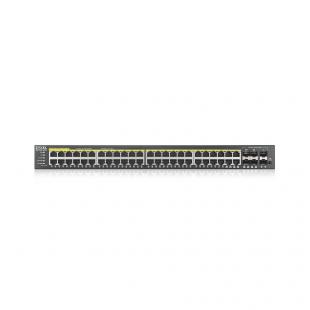 96910320 - SWITCH 44P POE 10/100/1000BASE-T + 4P COMBO SFP + 2P SFP GERENCIVEL L2 - GS2220-50HP - ZYXEL