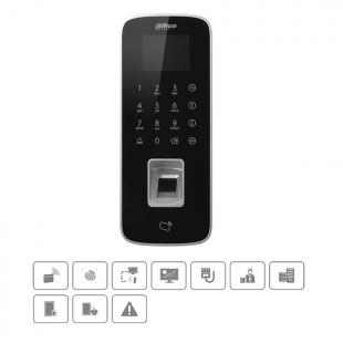 DHCALSSB-005-0 - LEITORA DE CONTROLE DE ACESSO BIOM�TRICO E CARTAO MIFARE E SENHA - DHI-ASI1212D - DAHUA