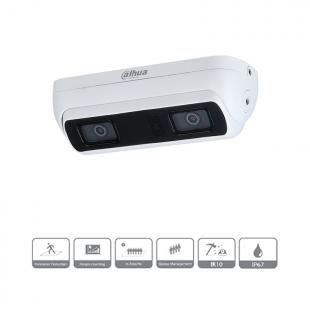 DHCIDLTI-002-0 - CAMERA IP DUAL LEANS 3MP ANALISE DE COMPORTAMENTO IR20M WDR120DB IP67 - DH-IPC-HDW8341XN-BV-3D-0280B - DAHUA
