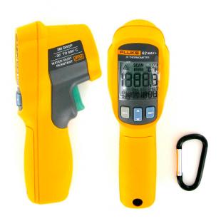 91700400 - TERMOMETRO INFRAV -32 A 500�C 10:1 EMISS AJUST - P/N:4241017 - Fluke-62MAX - FLUKE