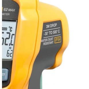 91700400 - TERMOMETRO INFRAV -32 A 500�C 10:1 EMISS AJUST - P/N:4241017 - Fluke-62MAX - FLUKE