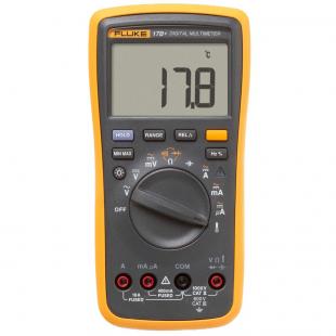 FLVJMT1K-002-0 - MULTIMETRO TENSAO/RESISTENCIA/CONTINUIDADE/CAPACITANCIA E TEMPERATURA 1000V RMS - FLUKE-17B+ - FLUKE